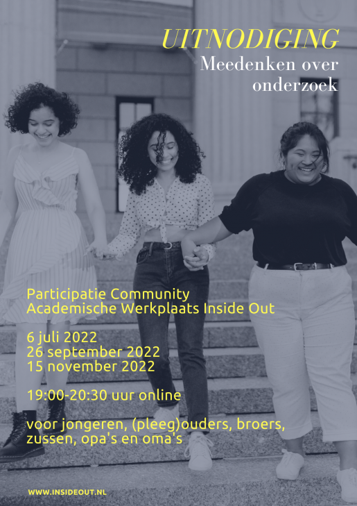 Onderzoek voor en door jongeren zelf - mentale gezondheid: Meedenken over onderzoek in Participatie Community